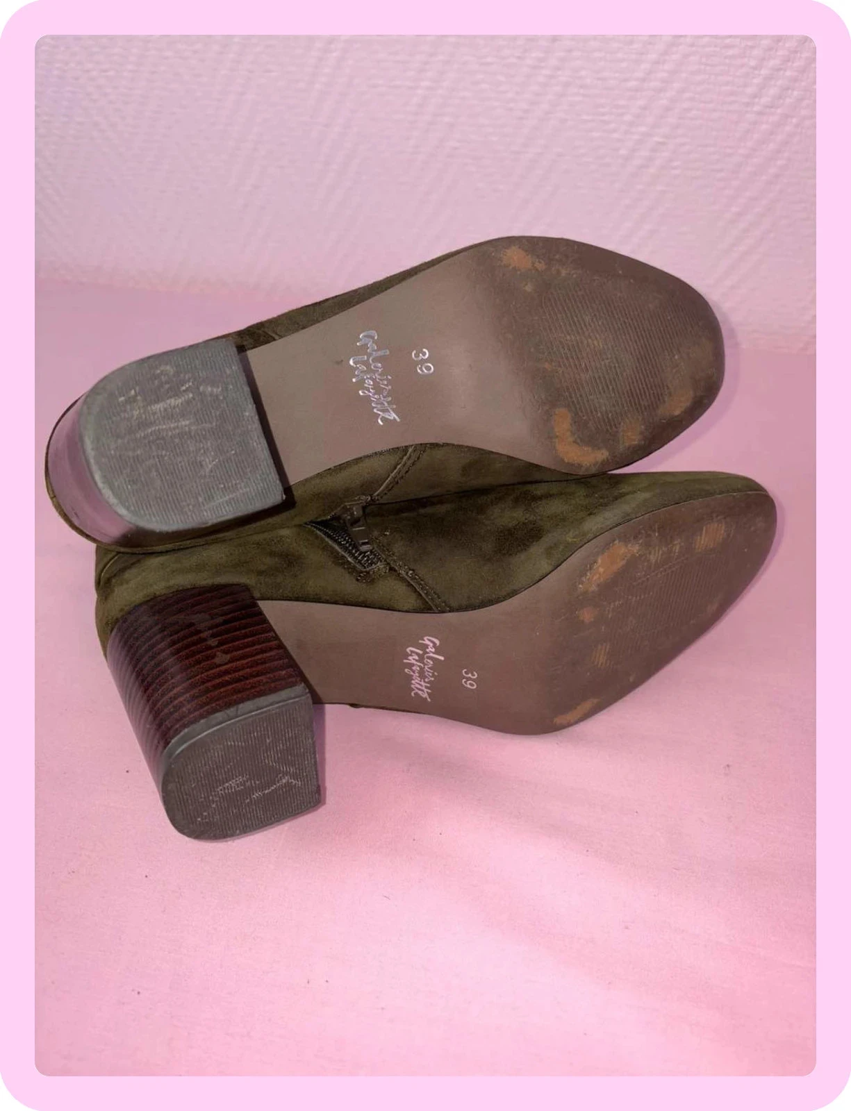 Women's ankle boots Galeries Lafayette, size 39 – photo 13